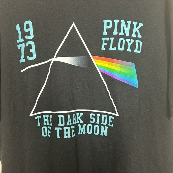 Pink Floyd | Black Classic Triangle Rainbow The Dark Side Of The Moon | Size XL - Picture 2 of 6